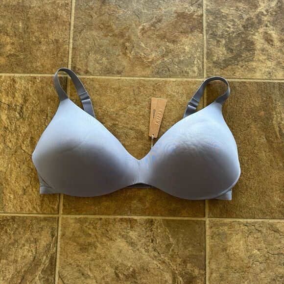 Skims Wireless Form Push-up Bra Slate Size 40DD - Picture 1 of 8